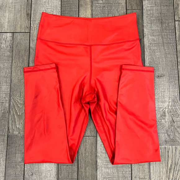 Zyia Red Metallic LnT leggings - Picture 3 of 3